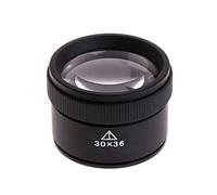 NIHENHAO Loupe Optique compacte 30X avec Boucle et lentille de Microscope Portable pour Timbres de bijoutier en Plastique