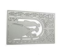 NIHENHAO Matrices de découpe en métal de Mariage Pochoir Scrapbooking Album Timbre Papier en Acier au Carbone