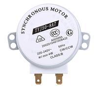 NIHENHAO Moteur synchrone 220-240 V 4 W 6 TR/Min 48 mm pour souffleur d'air 50/60 Hz Plateau TYJ50-8A7 en Plastique + métal