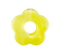 NIHENHAO Pendentifs en résine teintée avec cinq pétales creux en forme de fleur, accessoires de bijoux pour boucles d'oreilles, bijoux artisanaux