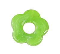 NIHENHAO Pendentifs en résine teintée avec cinq pétales creux en forme de fleur, accessoires de bijoux pour boucles d'oreilles, bijoux artisanaux