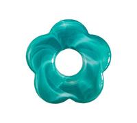 NIHENHAO Pendentifs en résine teintée avec cinq pétales creux en forme de fleur, accessoires de bijoux pour boucles d'oreilles, bijoux artisanaux