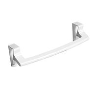 NIHENHAO Porte-Serviettes à Suspendre sur Une Porte Support en ABS pour Salle de Bain Cuisine Armoire Porte-Serviettes étagère pour Porte de Placard ABS Blanc