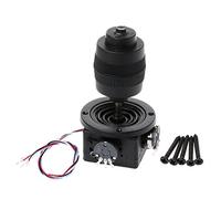 NIHENHAO Potentiomètre de Joystick 4 Axes pour JH-D400X- 10K avec Fil de Bouton en Plastique Noir