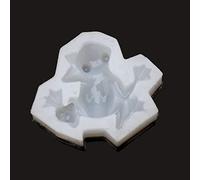 NIHENHAO pour Pendentif Animal en Forme d'étiquette de Bagage Porte-clés Moule en Silicone pour décor de gâteau Moule Pendentif bibelot en Cristal