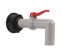 NIHENHAO Robinet de Sortie IBC IBC k Vannes IBC Robinet IBC Vannes de Sortie pour IBC k Pluie Butt Water k DN40/50 Accessoires Plastique