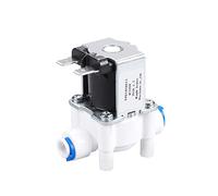 NIHENHAO Solénoïde en Plastique pour Tuyau 220V 1/4" Raccord Rapide Purificateur d'eau Fontaine Potable Contrôleur de Pression Swi Plastique