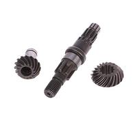 NIHENHAO Tondeuse Travaillant pour Le Kit d'engrenages d'entraînement de tête pour débroussailleuse FS120 en Acier à Haute teneur en Carbone