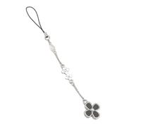 NIHENHAO Trèfles Charme chaîne de téléphone Portable lanière Dessin animé Anime Fleur Pendentif Porte-clés Corde Suspendue Sangle Sac à Dos Sac décor Alliage