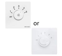 NIHENHAO Type de capacité Ventilateur de Plafond Contrôleur de régulateur de Ventilateur électrique Régulation de Vitesse de Ventilateur supérieure Ventilateur de Cinquième Vitesse ABS