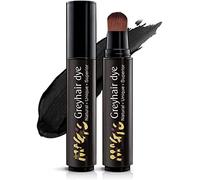 Nihexo Disposable Coloring Agent To Cover Gray Hair, No-Wash Complementary Color Pen, Semi-permanent Root Hair Coloring, Disposable Hair Dye Stick, Hair Root Touch Up Hair Dye Pen (Black)