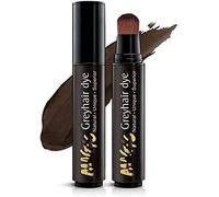 Nihexo Disposable Coloring Agent To Cover Gray Hair, No-Wash Complementary Color Pen, Semi-permanent Root Hair Coloring, Disposable Hair Dye Stick, Hair Root Touch Up Hair Dye Pen (Coffee)