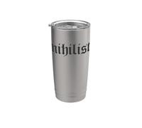 Nihilism - Nihilist - Philosophie Gobelet isotherme en acier inoxydable double paroi
