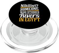 Nihilist Studies Rivières en Egypte Philosophie Grecque PopSockets PopGrip pour MagSafe