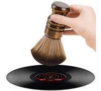 NiHome Brosse de nettoyage pour disques vinyles - Anti-statique - Souple - Brosse de dépoussiérage avec poils en fibre ultra-fine - Sans danger pour l'entretien des disques vinyles LP CD - Design