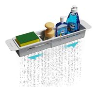 NiHome Étagère de rangement extensible éponge évier support réglable