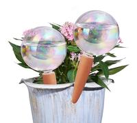 NiHome Lot de 2 piquets auto-arrosants en terre cuite