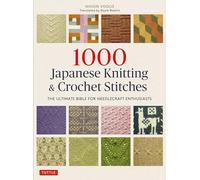 Nihon Vogue - 1000 Japanese Knitting Crochet Stitches The Ultimate - G245z