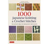 Nihon Vogue Nihon Vogue 1000 Japanese Knitting & Crochet Stitches (Poche)