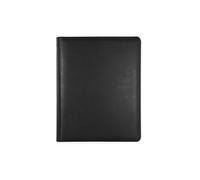 NIHUIFA Conférencier en cuir à 4 anneaux avec porte-bloc format lettre pour bureau