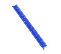 NIHUIFA Échelle triangulaire gravée précise pour l'ingénierie, la rédaction, règle de mesure en aluminium, longueur 320 mm