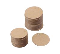 NIHUIFA Lot de 100 étiquettes cadeaux en papier kraft pour emballage cadeau, projets d'artisanat, cadeaux de Noël, loisirs créatifs, loisirs créatifs, loisirs créatifs, cadeaux de Noël, loisirs