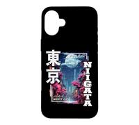 Niigata City Retro Japon Esthétique Rues de Niigata Coque pour iPhone 16 Plus