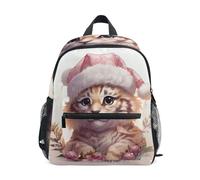 Niigeu Mignon Bébé Tigre De Noël Sac à Dos Enfant Sac a Dos Fille Garçon 2-7 Ans Cartable Mini Sac Ecole Maternelle Enfants Préscolaire Voyage