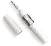 Niiky Beauty - Mascara Eyelash Curler à Chauffe Rapide 60°C - Effet Naturel et Tenue Longue - Portable USB Rechargeable - Cadeau Beauté Parfait (Blanc)