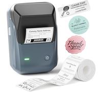 NIIMBOT B1 Étiqueteuse Portable, Identification Automatique pour Étiquettes, Facile à Utiliser pour Le Bureau, la Maison, Les Affaires (avec étiquette 50x30mm)