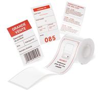 NIIMBOT B21 Pro/B1 Pro/B2 Pro Etiquettes autocollantes pour thé, cadeaux, boulangerie, supermarché et prix, Uniquement pour les étiqueteuses de la série pro