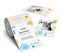 NIIMBOT B21 Pro/B1 Pro/B2 Pro Étiquettes Thermiques Autocollantes Pour l'impression des Photos/Bocal/École