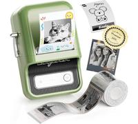 NIIMBOT B21 Pro Étiqueteuse Bluetooth, 300DPI Imprimante d'étiquettes Autocollant Thermique sans Encre avec 1 Rouleau d'étiquettes,Idéale pour Maison, Bureaux et écoles