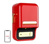 Niimbot B21s Portable Label Printer Red