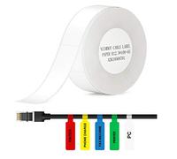 NIIMBOT D11 Lot de 65 étiquettes de rechange pour imprimante thermique 1,3 cm 10,9 cm Blanc