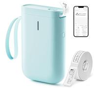 NIIMBOT D11 Machine à étiqueter, Ruban adhésif Inclus, Plusieurs modèles Disponibles pour Le Bloc-Notes du téléphone, Facile à Utiliser au Bureau et à la Maison, USB Rechargeable (Vert)