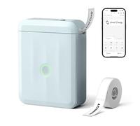 NIIMBOT D110 Mini étiqueteuse avec ruban adhésif, imprimante thermique Bluetooth portable, étiqueteuse d'autocollants avec plusieurs modèles pour l'organisation du bureau, la maison, la cuisine,