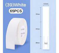 Niimbot D110 Mini imprimante Portable intelligente câble thermique autocollant auto-adhésif étanche identification Fiber étiquette pour D101/D11/H1 - Type D-39-White