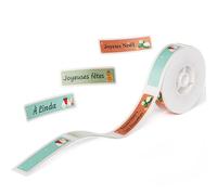 NIIMBOT Etiquette Pour D110 D11 D101 H1S, AutocollantesThermiques Étiquettes de Noël pour la maison le bureau l'école,14 * 50