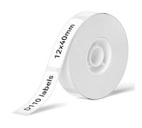 NIIMBOT Etiquette thermique pour D11 D110 D101 H1S, 0.47"x1.57"(12x40mm), 160 étiquettes par rouleau