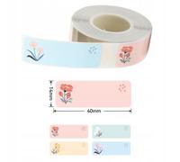 .NIIMBOT Étiquettes autocollantes 14*40mm 160pcs FLOWERS