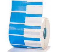 NIIMBOT Etiquettes autocollantes 38*25+40mm 1000pcs pour imprimante K3/W CABLE BLUE