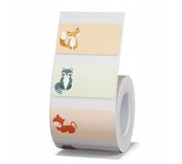 NIIMBOT Étiquettes autocollantes 40*20mm ANIMAUX 320 pièces pour B21/B3S/B1 Original