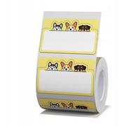 NIIMBOT Étiquettes autocollantes 50*31mm DOGS 220 pièces pour B21/B3S/B1 Original