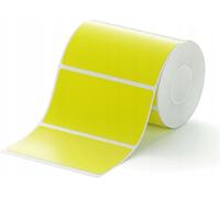 NIIMBOT Etiquettes autocollantes 75*40mm JAUNE 690pcs pour imprimante K3/W