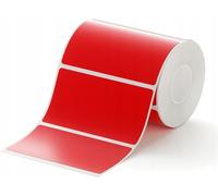 NIIMBOT Etiquettes autocollantes 75*40mm ROUGE 690pcs pour imprimante K3/W