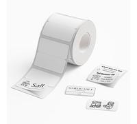 NIIMBOT Étiquettes Autocollantes Imperméables (30x15mmx2) Pour B1/B21/B3S (Blanc)