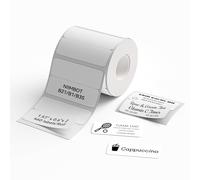 NIIMBOT Étiquettes autocollantes imperméables (40x15mm x2) pour B1/B21/B3S (Blanc)
