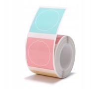 NIIMBOT Étiquettes circulaires 34mm COLOR série B 200pcs B21/B1/B3S