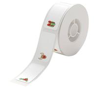 Niimbot étiquettes thermiques, 12x30 mm, 1 x rouleau de 210 pièces, design de Noël